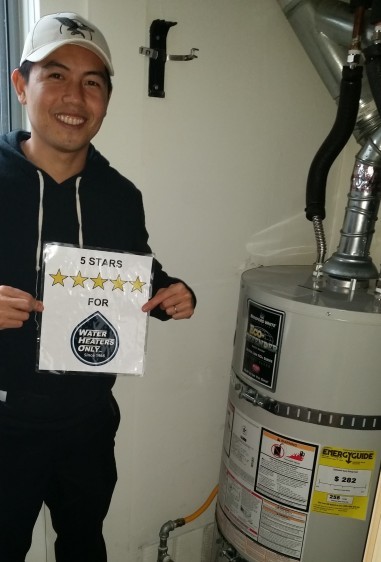 5 star water heater installation