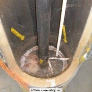 Not enough hot water inside tank