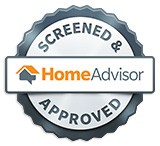 HomeAdvisor screened and approved badge